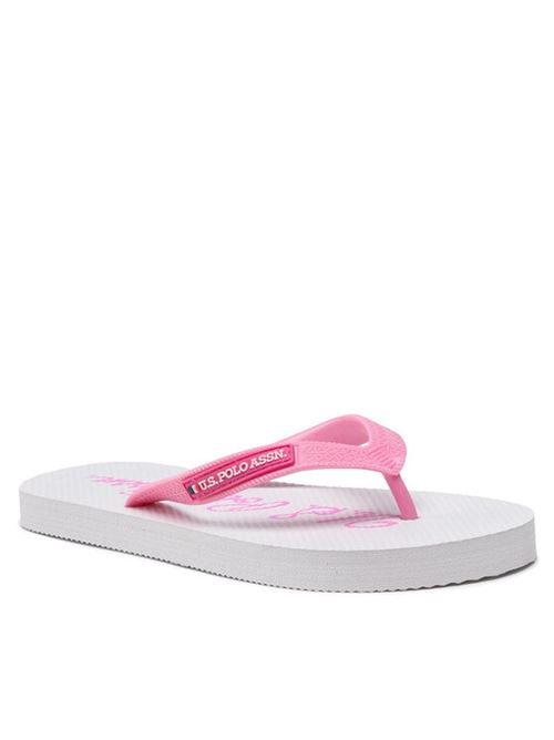 SLIPPER U.S. POLO ASSN | VAIAN002U/2G1/WHI-PIN02
